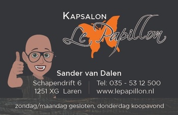 Le papillon, Laren